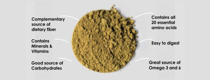 Benefits of hemp seed powder